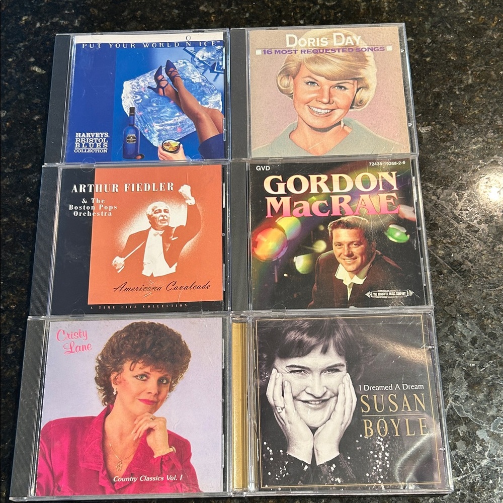 Collection of vintage Music CDs